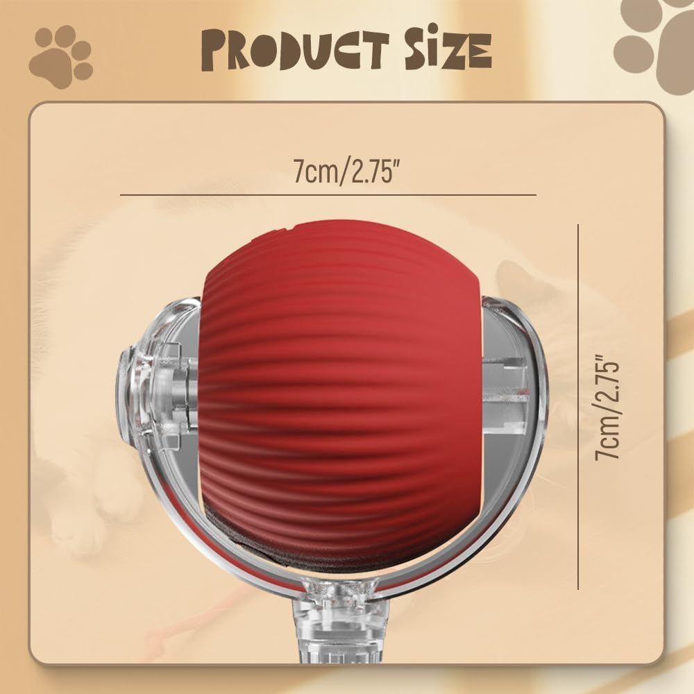 Automatic Moving Dog Ball - 2026 İnteraktif Dönen Köpek Topu Kendi