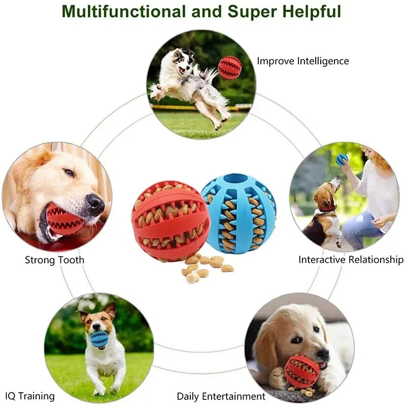1 Adet Köpek Ödül Maması Topu  - Rubber Treat Dispensing Dog Toy incelemesi ve fiyatı
