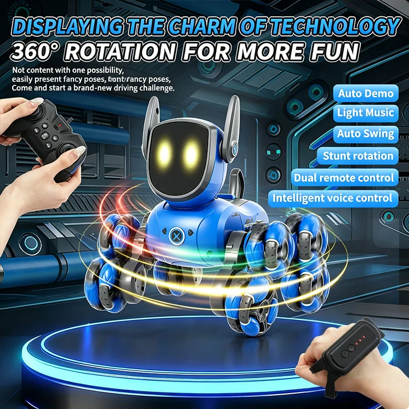 JJRC Q200 2026 RC Robot Akroba - Interactive Squeaky Plush Dog Toy incelemesi ve fiyatı