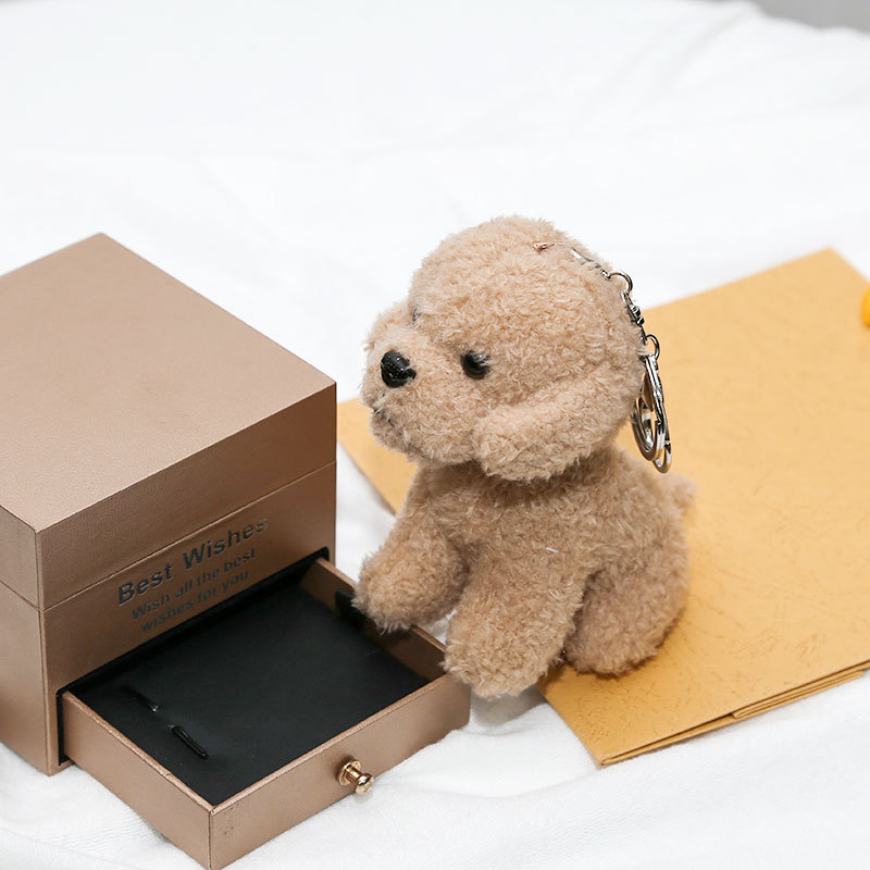 Yeni 12 cm Sevimli Teddy Köpek - Interactive Squeaky Plush Dog Toy incelemesi ve fiyatı