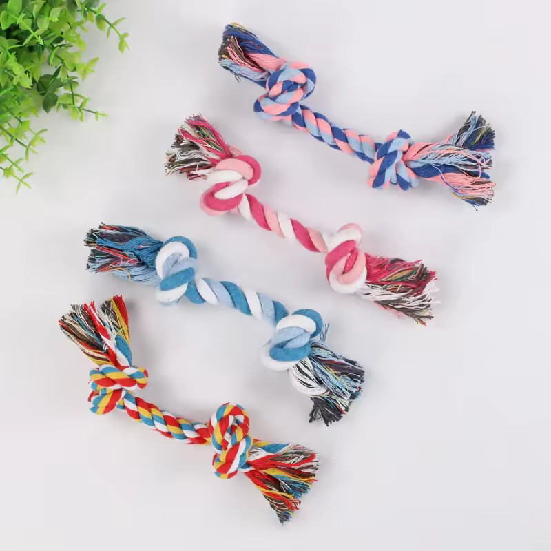 Renkli Pet Pamuk Halat Düğüm O - Indestructible Dog Chew Toy incelemesi ve fiyatı
